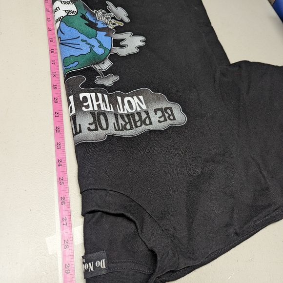 Do not disturb by ferris DND size‎ xl pollution solution shirt handmade - Picture 5 of 6